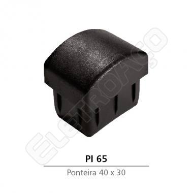 TAMPA PARA TUBO 40X30 INTERNA FL PRETO