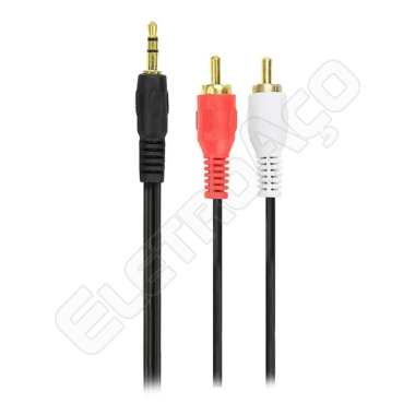 CABO 2 RCA 1 P2 ESTEREO 1.80MTS