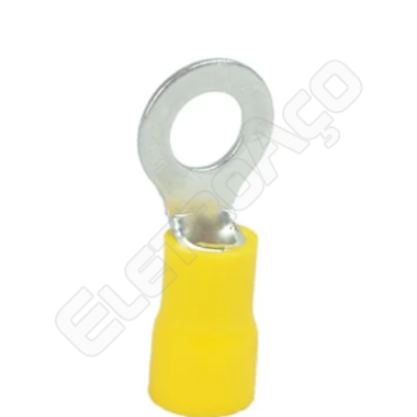 TERMINAL OLHAL RV 5.5-6 AMARELO 4-6MM DIA.FURO 6,2MM- SIBRATEC