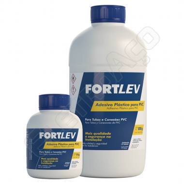 ADESIVO(COLA DE CANO) P/ PVC FRASCO 850G - FORTLEV