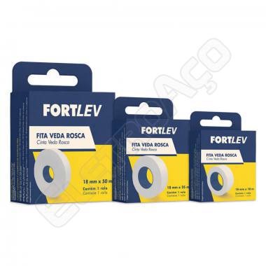 FITA VEDA ROSCA 18MM X 25M - FORTLEV