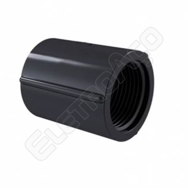 LUVA C/ ROSCA 3/4 PVC PRETO