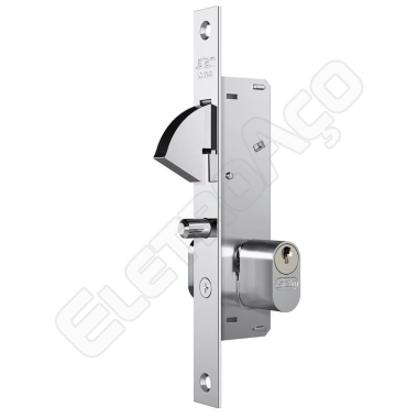 FECH. P/ PORTA DE CORRER 901 INOX STAM (BICO DE PAPAGAIO) (REF. 35067)