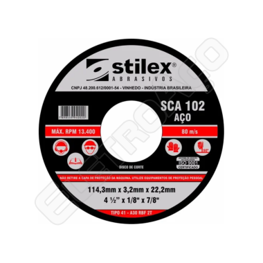 DISCO DE CORTE 10' - STILEX