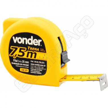 TRENA DE AÇO 7.5 M X 25MM - VONDER