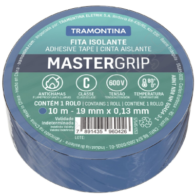 FITA ISOLANTE 10M AZUL - TRAMONTINA (REF. 57545053)