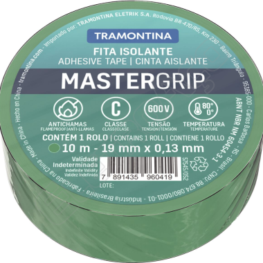 FITA ISOLANTE 10M VERDE - TRAMONTINA (REF. 57545052)