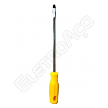 CHAVE DE FENDA CABO AMARELO G 3/16 X 6 THOMPSON 5X150MM